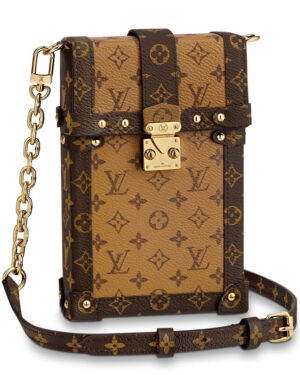 Louis Vuitton Pochette Trunk Verticale M67873 Apricot