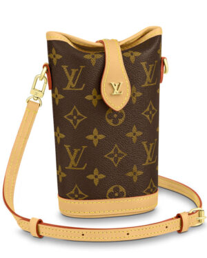 Louis Vuitton Fold Me Pouch M80874 Brown