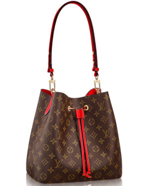 Louis Vuitton Monogram Neonoe M44020 M44021 M44022 Red