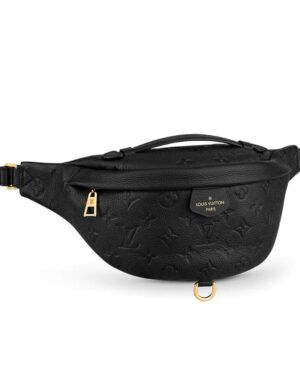 Louis Vuitton Monogram Empreinte Bumbag M44812 Black