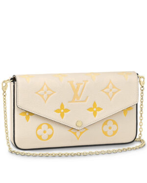 Louis Vuitton Felicie Pochette M80498 Cream