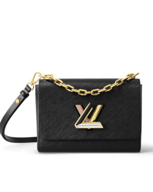 Louis Vuitton Twist MM M21031 M21032 Black