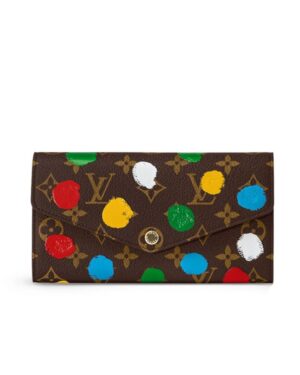 Louis Vuitton LV x YK Sarah Wallet M81980 Brown