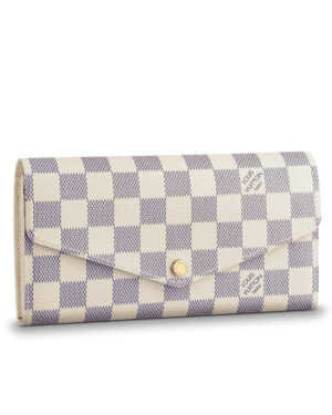 Louis Vuitton Sarah Wallet N63208 White
