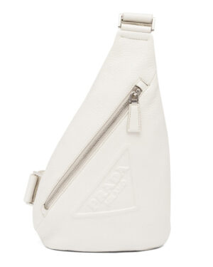 Prada Cross Leather Bag 2VZ098 Cream