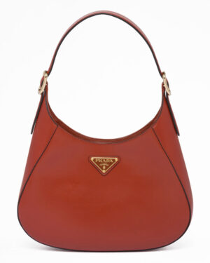 Prada Leather Shoulder Bag 1BC179 Red