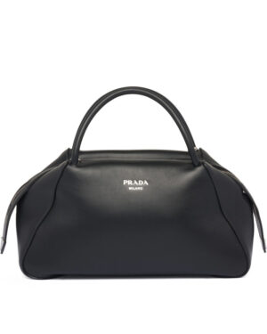 Prada Medium Leather Prada Supernova Handbag 1BA365 Black