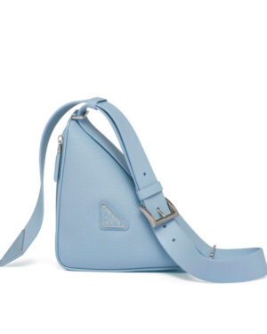Prada Saffiano Leather Belt Bag Blue
