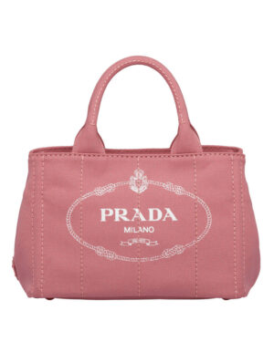 Prada Denim Tote 1BG439 Peachblow