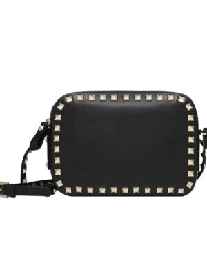 Valentino Rockstud Camera Bag Black