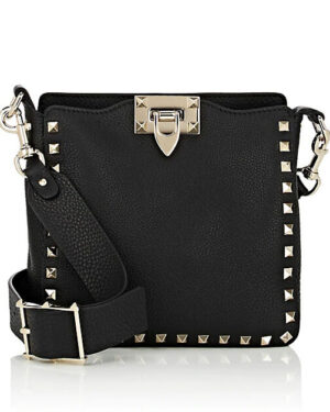 Valentino Garavani Mini Rockstud Crossbody Bag Black