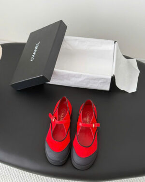 Chanel Coco Beach Mary Jane Shoes