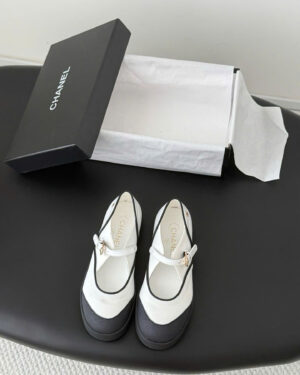 Chanel Coco Beach Mary Jane Shoes