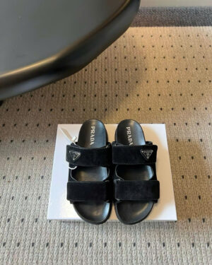 Prada Desert Band Flatform Women's Sandals