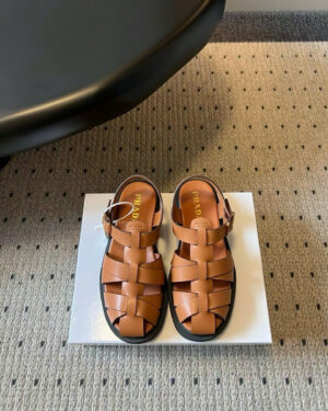 Prada Fisherman Leather Women's Sandals