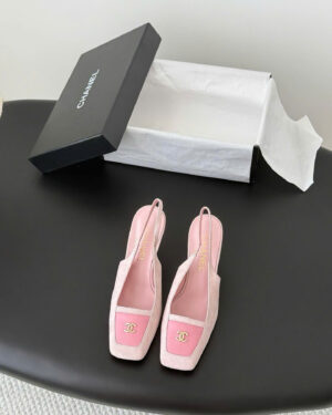 Chanel Coco Suede Leather Singlack Women's Shoes