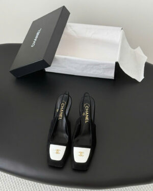Chanel Coco Suede Leather Singlack Women's Shoes