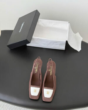 Chanel Coco Suede Leather Singlack Women's Shoes
