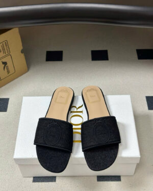 Dior Oblique Medaillon Women's Slides
