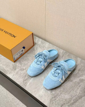Louis Vuitton Sachetto Monogram Sneakeria Open Back Women's Shoes