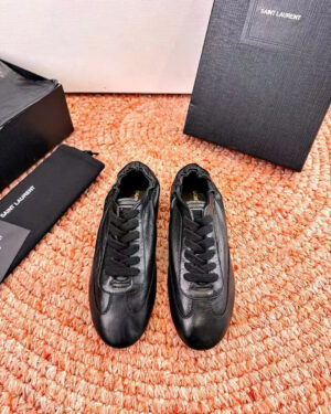 Saint Laurent Leather Sneaker Women's Shoes