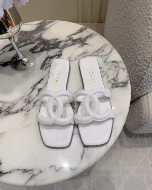 Chanel Coco Beach Double C Women's Slides