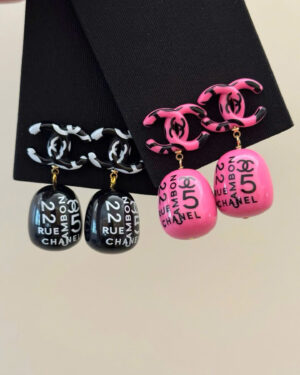 Chanel Coco Double C Earrings