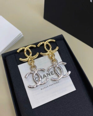 Chanel Coco Double C Earrings