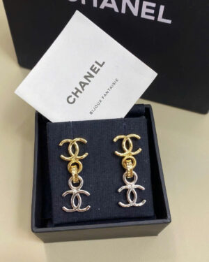 Chanel Coco Double C Earrings