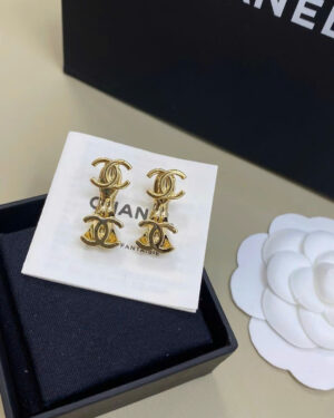 Chanel Coco Double C Earrings