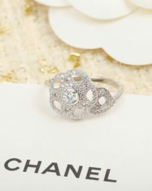 Chanel Coco Camelia Flower Rings