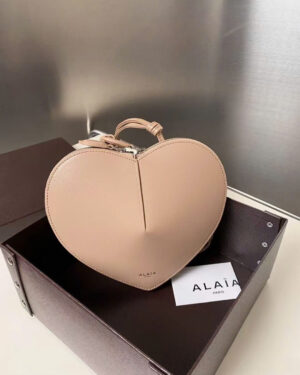 Alaïa Le Coeur Leather Crossbody