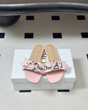 J'Adior Soupir Slide Embroidered Cotton