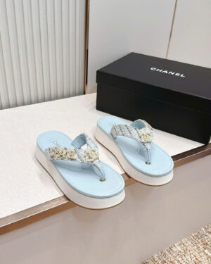 Chanel Coco Platform Flip Flop Sandal