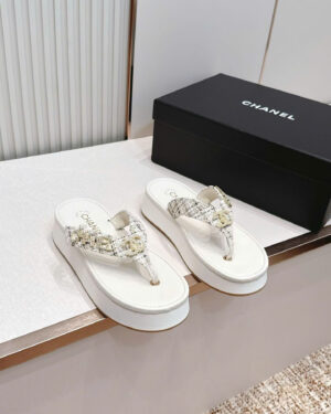 Chanel Coco Platform Flip Flop Sandal