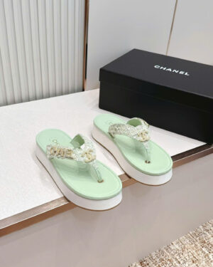 Chanel Coco Platform Flip Flop Sandal