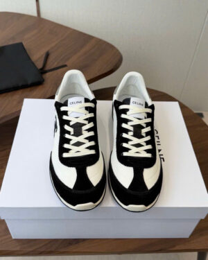 Celine Racer Sneaker In Nylon Vintage Spirit Women's Shoes