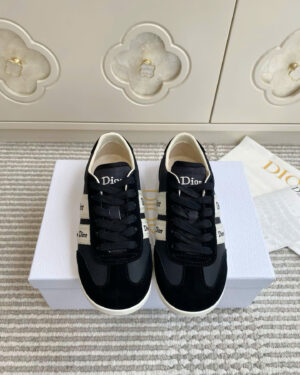 Dior Ribbon Sneaker in Suede Calfskin Women's Shoes
