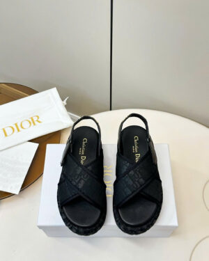 Dior D-Lane Platform Sandals 6cm