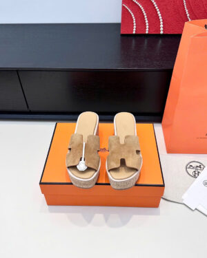 Hermès Eze 30 Platform Sandal 6cm