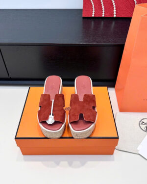 Hermès Eze 30 Platform Sandal 6cm