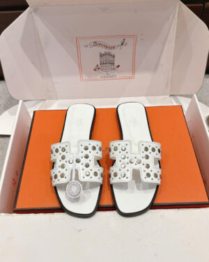 Hermès Oran Clou de Selle Studded Sandal