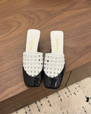 Chanel Coco Mesh Mules 6cm