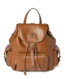 Miumiu Leather Backpack Bags