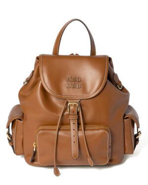 Miumiu Leather Backpack Bags