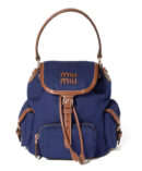 Miumiu Canvas And Leather