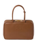 Miumiu Leather Top-handle