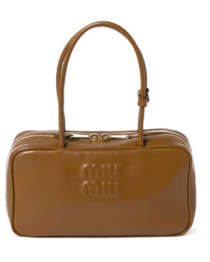 Miumiu Beau Leather Top-handle