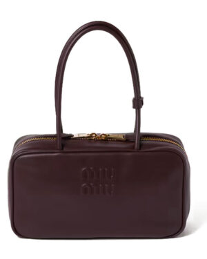 Miumiu Beau Leather Top-handle