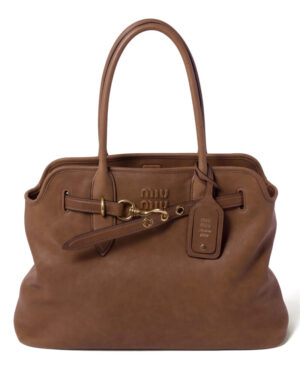 Miumiu Aventure Nappa Leather